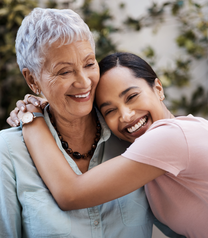 Two woman smiling in Grand Prairie